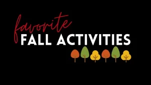fall activities - podcast
