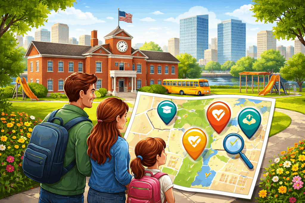 GR guide to choosing a school district