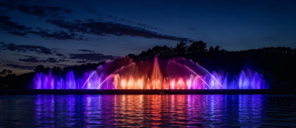grand haven musical fountain
