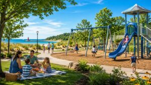 kid friendly parks near grand rapids mi