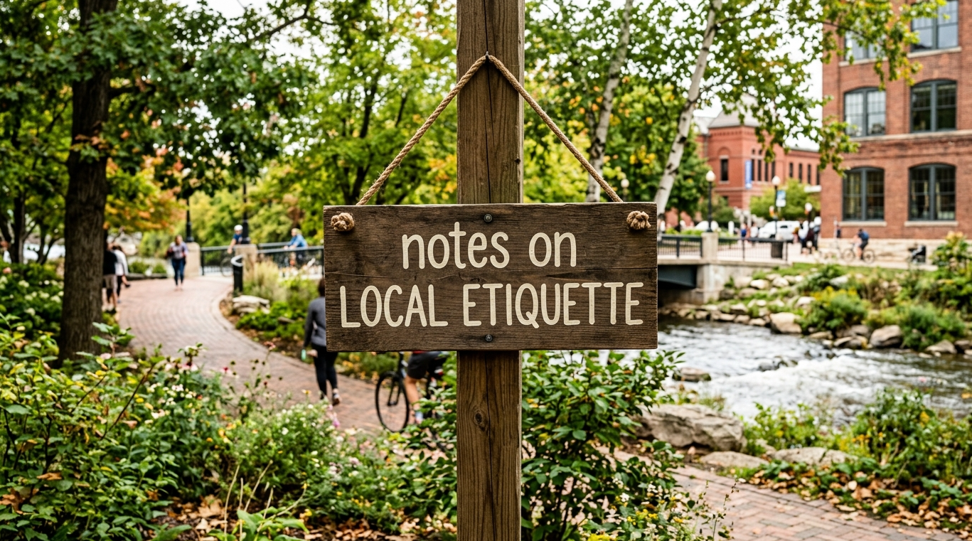 grand rapids etiquette sign